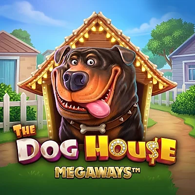 Dog House Megaways slot game tile in the Bet365 slots lobby